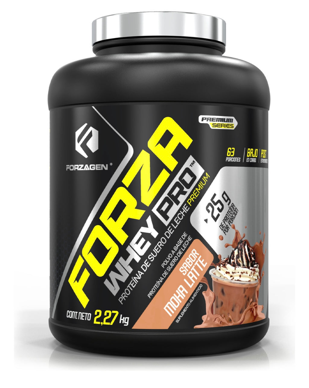 Forzagen Proteína Forzawhey-pro 5lb | 100% Whey Protein Sabor Mocca Latte