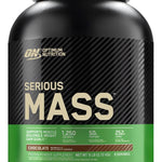 Suplemento en polvo Optimum Nutrition Serious Mass carbohidratos sabor chocolate en pote de 2.72kg