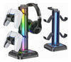 Soporte de auriculares Oivo girable y gancho de controlador desmontable RGB LED