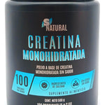 Creatina Monohidratada 100% Pura Sin Sabor 500 G Snatural