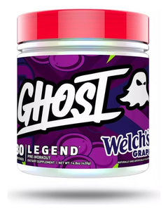 Suplemento En Polvo Ghost Ghost Pre Work Out Pre Entrenamiento Sabor Welchs Grape En Bote De 1ml 30 Un