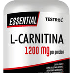 L-carnitina Essential 1200mg 200 Caps Testrol