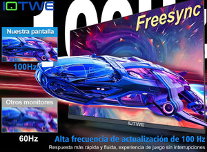 Monitor Gamer Iotwe H24t09p Full Hd 22’’ Ips 100 Hz Hdmi 2.0 Vga Negro Altavoces Integrados De 6w Freesync Hdr