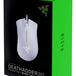Mouse Gamer Alámbrico Razer Deathadder Essential Ergonómico Color Blanco