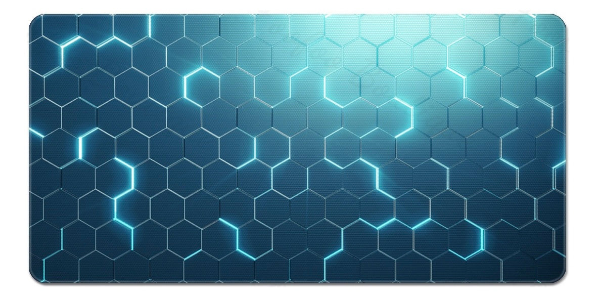 Mouse Pad Gamer Profesional Alfombrilla De Ratón 80x30 Cm Azul Acero