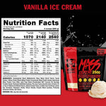 Proteina Mutant Mass Extreme 2500 6 Lbs Ganador De Peso Sabor Triple Chocolate