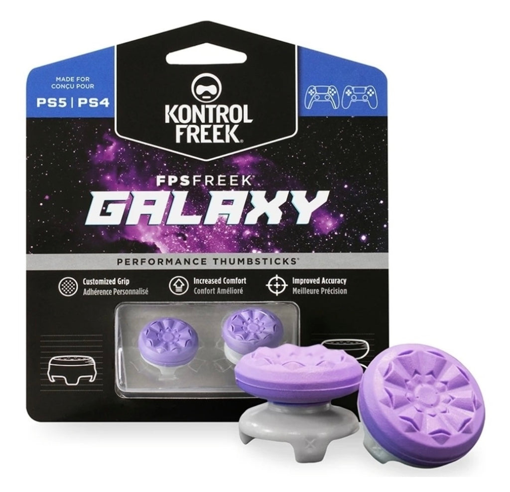 Kontrolfreek Fps Freek Galaxy Morado Para Ps4 Y Ps5, Xbox