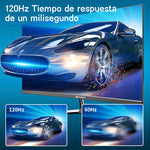 Monitor Gamer Crua CR240QA Curb con pantalla de 24.5" 120Hz y resolución Full HD HDMI VGA LED Negro