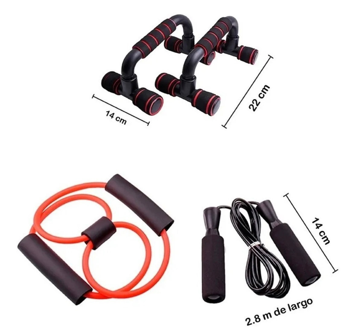 7 En 1 Rueda Abdominal Saltar Kitejercicio En Casa Cosas