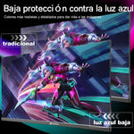 Monitor Gamer Crua CR240QA Curb con pantalla de 24.5" 120Hz y resolución Full HD HDMI VGA LED Negro