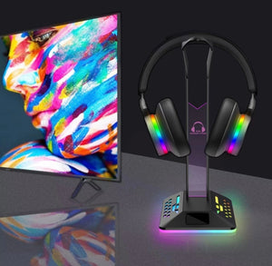 Soporte/base De Audífonos Gaming Para Escritorio