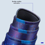 Mouse Pad Alfombrilla Ratón 80x30cm Profesional Color Mundo Galaxia Universo