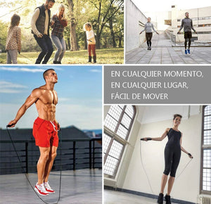 Soga Para Saltar Ajustable Oem Velocidad Con Rodamientos Ajustable Color Rojo