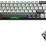Español Teclado Mecánico Gamer Wired Thunderobot K78 Rgb, Red Switch