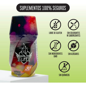 Perder Peso, Ultra Fit Elite Termogénico Lipo Blue | 30 Cáps Sin Sabor