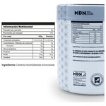 Creatina Monohidratada 100% Pura 500g MDN Sports 100 servicios Sin rellenos, Sin Sabor.
