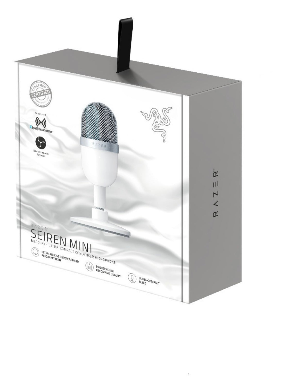 Micrófono Razer Seiren Mini Stream Podcast Color Mercury