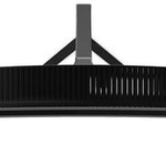 Monitor Gamer Crua CR240QA Curb con pantalla de 24.5" 120Hz y resolución Full HD HDMI VGA LED Negro