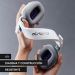 Audífonos Logitech Astro A10 Con Micrófono Color Blanco