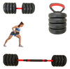 Set Kit Mancuernas Pesas Multiusos Ajustables Hogar Gym 30kg Color No