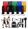 150lbs Kit De Bandas De Resistencia Ligas Para Ejercicio 12pzs Ejercicios En Casa Bigview TPE-R150