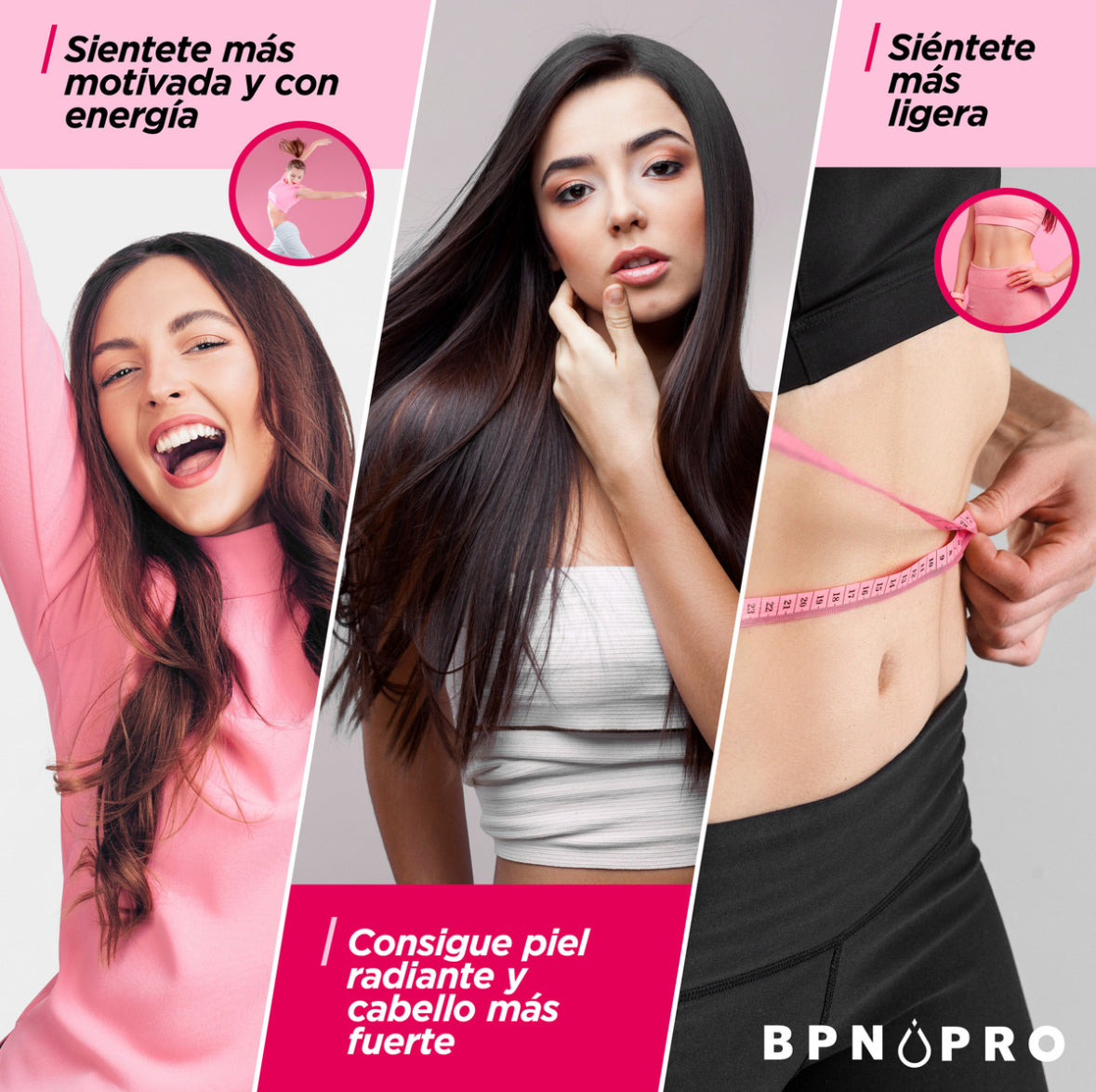 Multivitaminico Para Mujer Y Creatina Monohidratada Bpn Pro Sabor Multi Plus Women y Creatina