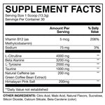 Pre Entreno Cbum Essential Pwo Raw Nutrition 30 Servicios Sabor Sour Watermelon