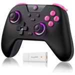 Easysmx X05 Control Bluetooth Inalambrico Gamepad Para Nintendo Switch Pc Android iPhone Móvil,hall Joystick Y Hall Trigger,mando Con 5 Niveles De Vibración Ajustable, Función Turbo