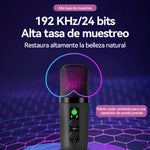 Microfono Condensador Rgb Cardioide Reducción De Ruido