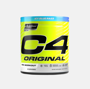 Suplemento en polvo Cellucor Aminoácido sabor icy blue razz x 180g