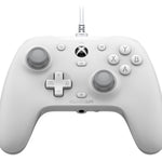 Mando con cable Gamesir G7 HE (compatible con Xbox/PC), equipado con sensor Hall, color: blanco.